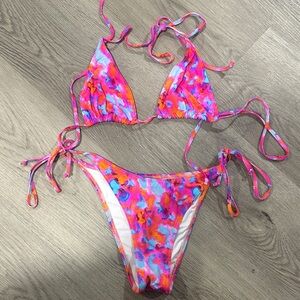 Vibrant Multicolor Bikini Set